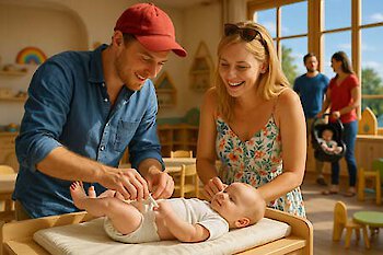 Kinderurlaub in Bayern mit Wickelraum